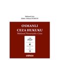  Osmanlı Ceza Hukuku Mufassal Nazariyyat-ı Ceza - Mehmed Aziz