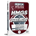  Hukuk Atölyesi HMGS Hakimlik Çıkmış Soru Örnekli Vergi Hukuku Ders Notları Dizgi Kitap Yayınları 2026