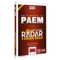PAEM Radar Serisi Tamamı Çözümlü 5 Deneme Sınavı Yargı Yayınları 2023