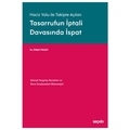 Tasarrufun İptali Davasında İspat - Elifgül Yalçın