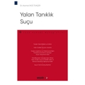  Yalan Tanıklık Suçu - Asuman İnce Tunçer