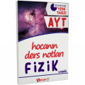  YKS AYT Hocanın Ders Notları Fizik Konu Anlatımı 2. Fasikül Dahi Adam Yayınları