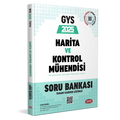 GYS Harita ve Kontrol Mühendisi Sınavı Soru Bankası Data Yayınları 2025