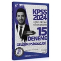 KPSS Eğitim Bilimleri Gelişim Psikolojisi 15 Deneme  Çözümlü İndeks Akademi Yayınları 2024