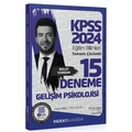  KPSS Eğitim Bilimleri Gelişim Psikolojisi 15 Deneme  Çözümlü İndeks Akademi Yayınları 2024