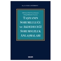  Taşıyanın Sorumluluğu ve Akdedeceği Sorumsuzluk Anlaşmaları - Nil Kula Değirmenci