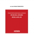  Hukuka Aykırı Reklamlar - Numan Tekelioğlu
