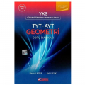 YKS TYT AYT Geometri Orta ve İleri Düzey Soru Bankası Kırmızı Seri Esen Yayınları