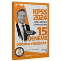  KPSS Eğitim Bilimleri Öğrenme Psikolojisi 15 Deneme Çözümlü İndeks Akademi Yayınları 2024