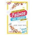 TYT AYT 7 Günde Güz Dönemi Soru Kitabı Palme Yayınları